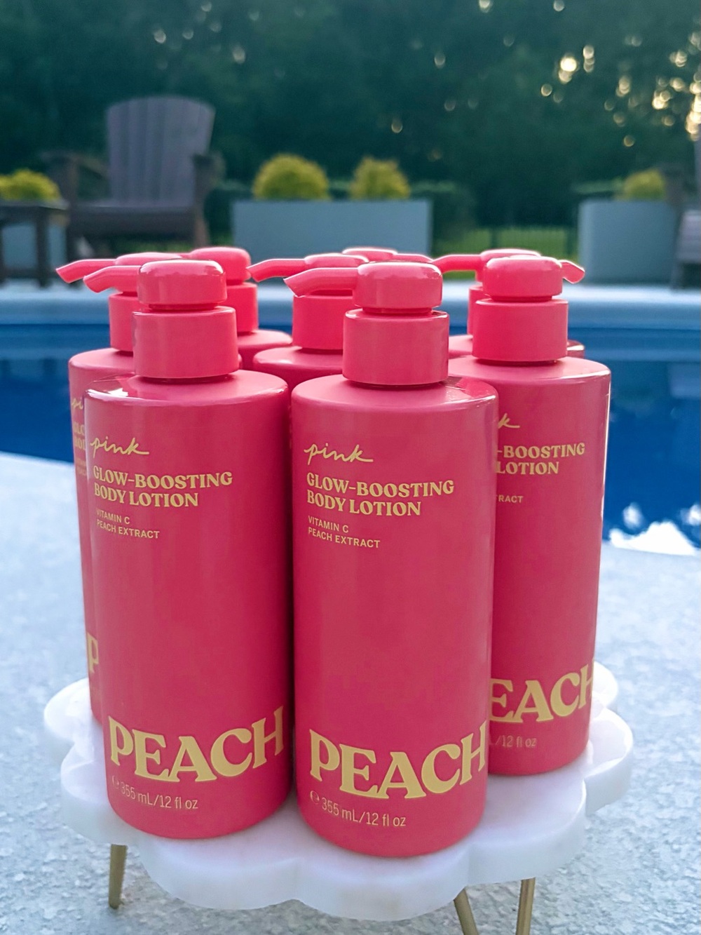 PINK Victoria’s Secret - 12oz PEACH - Glow Boosting Body Lotion - Picture 4 of 11